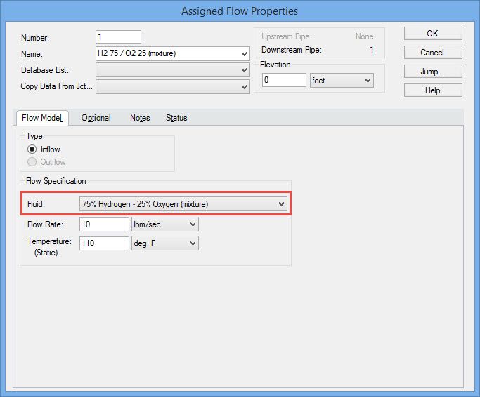 Assigned Flow 75 H2 25 O2 Assigned Flow 75 H2 25 O2