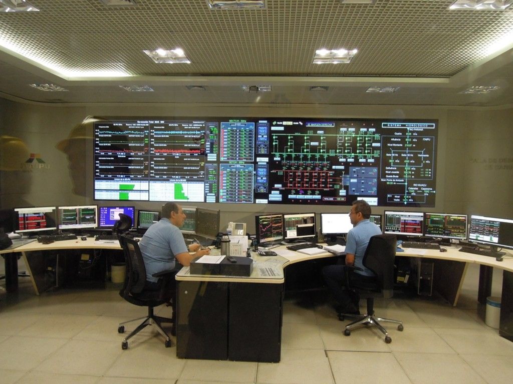  A wider view photo of the Dispatch Room