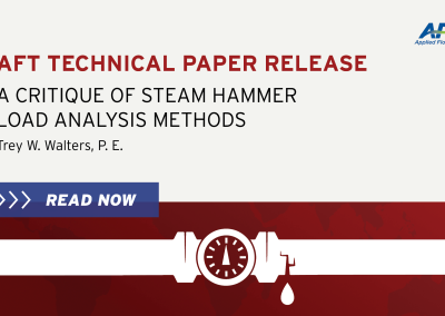 A Critique of Steam Hammer Load Analysis Methods