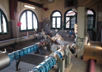 Surge Transients Due to Check Valve Closure in a Municipal Water Pumping Station
